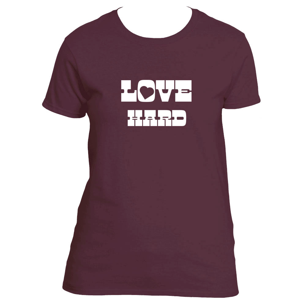 Love Hard – Just Type Tees